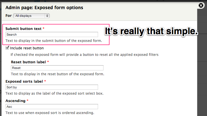 It's really
that simple.